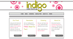 Desktop Screenshot of indigo-takeaway.com